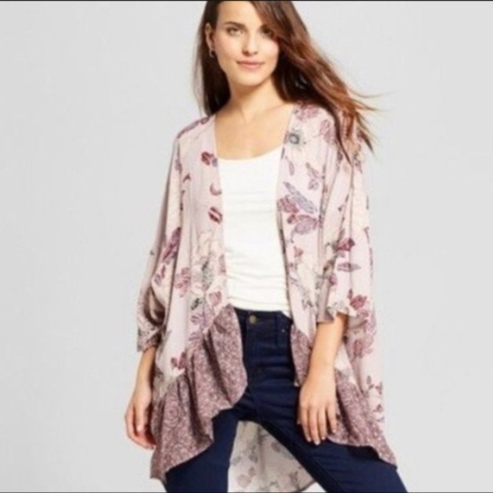 Boho Kimono Knox Rose